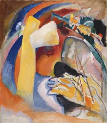Studie für Gemälde mit weißer Form, 1913